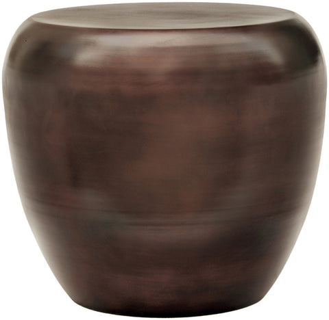 Opal Brown Aluminum End Table, 1 Piece