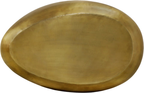Opal Gold Aluminum Coffee Table, 1 Piece