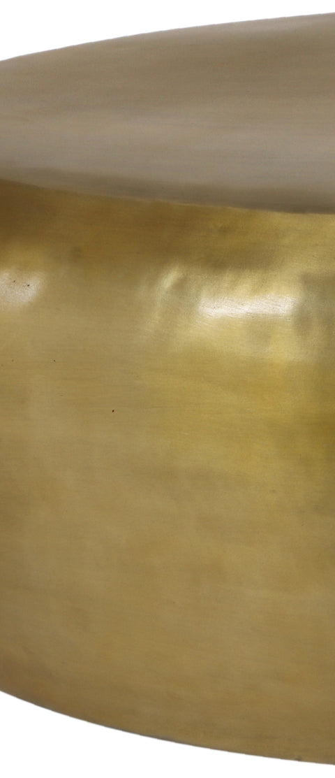 Opal Gold Aluminum Coffee Table, 1 Piece