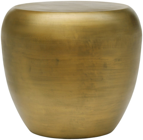 Opal Gold Aluminum End Table, 1 Piece