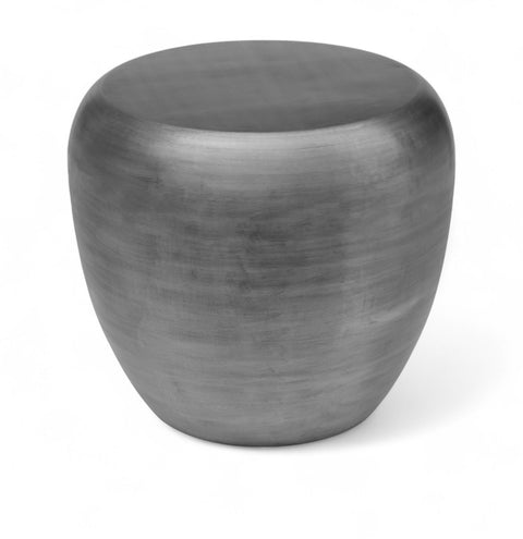 Opal Silver Aluminum End Table, 1 Piece
