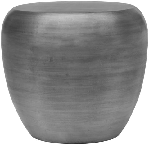 Opal Silver Aluminum End Table, 1 Piece