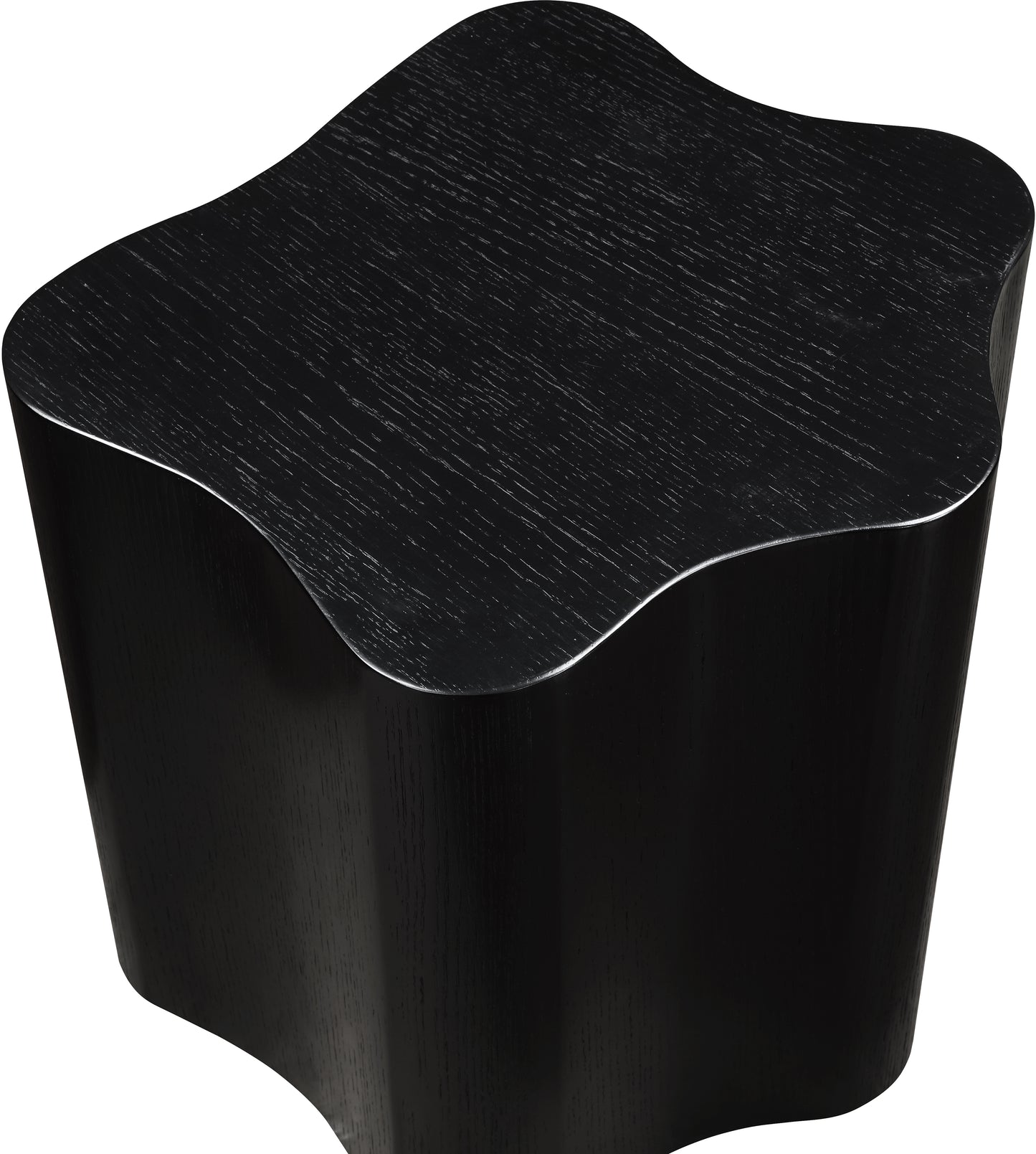 arlington black end table