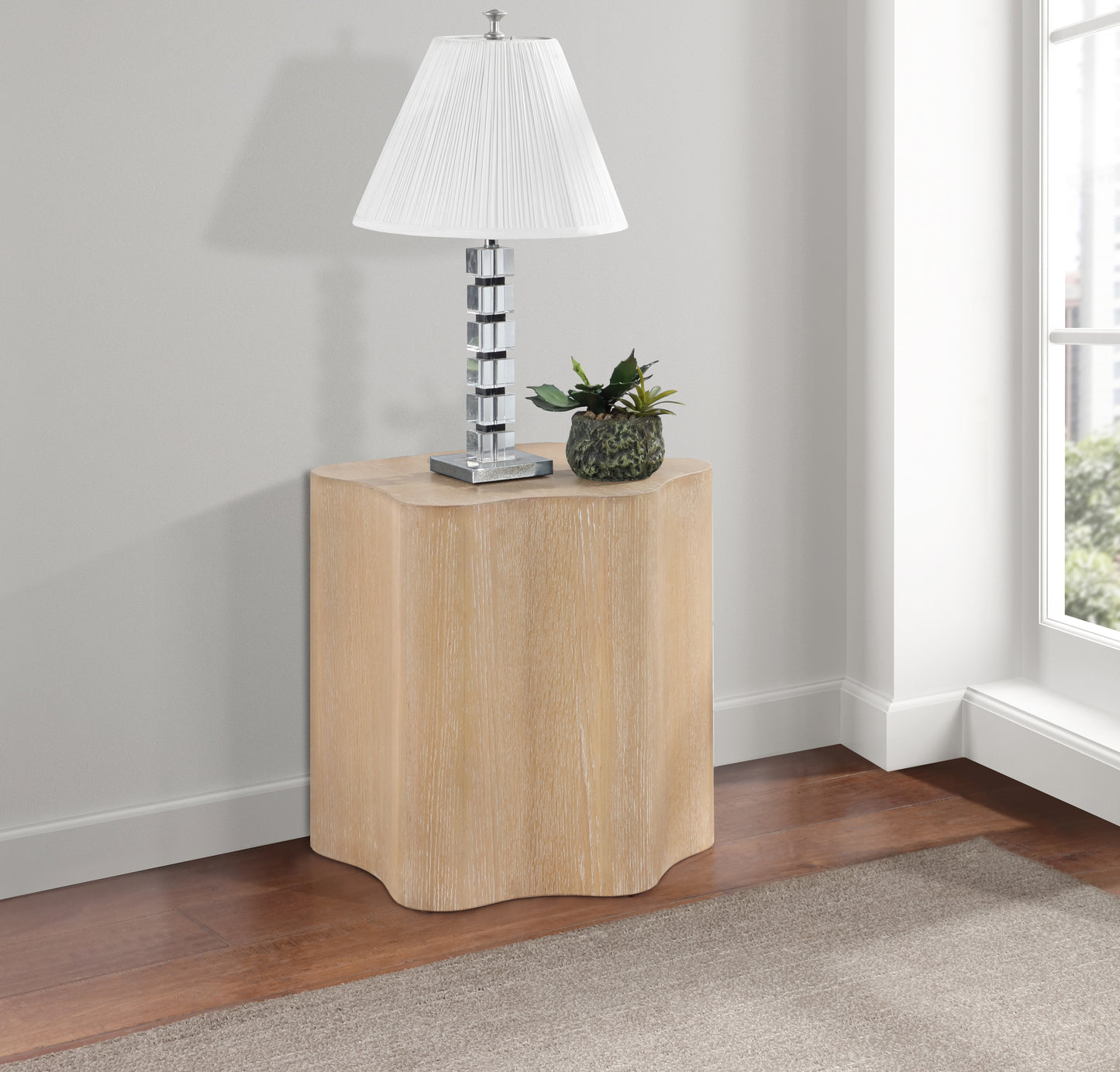 arlington natural end table