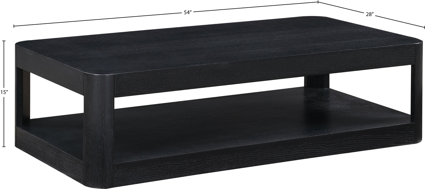 shiloh black coffee table