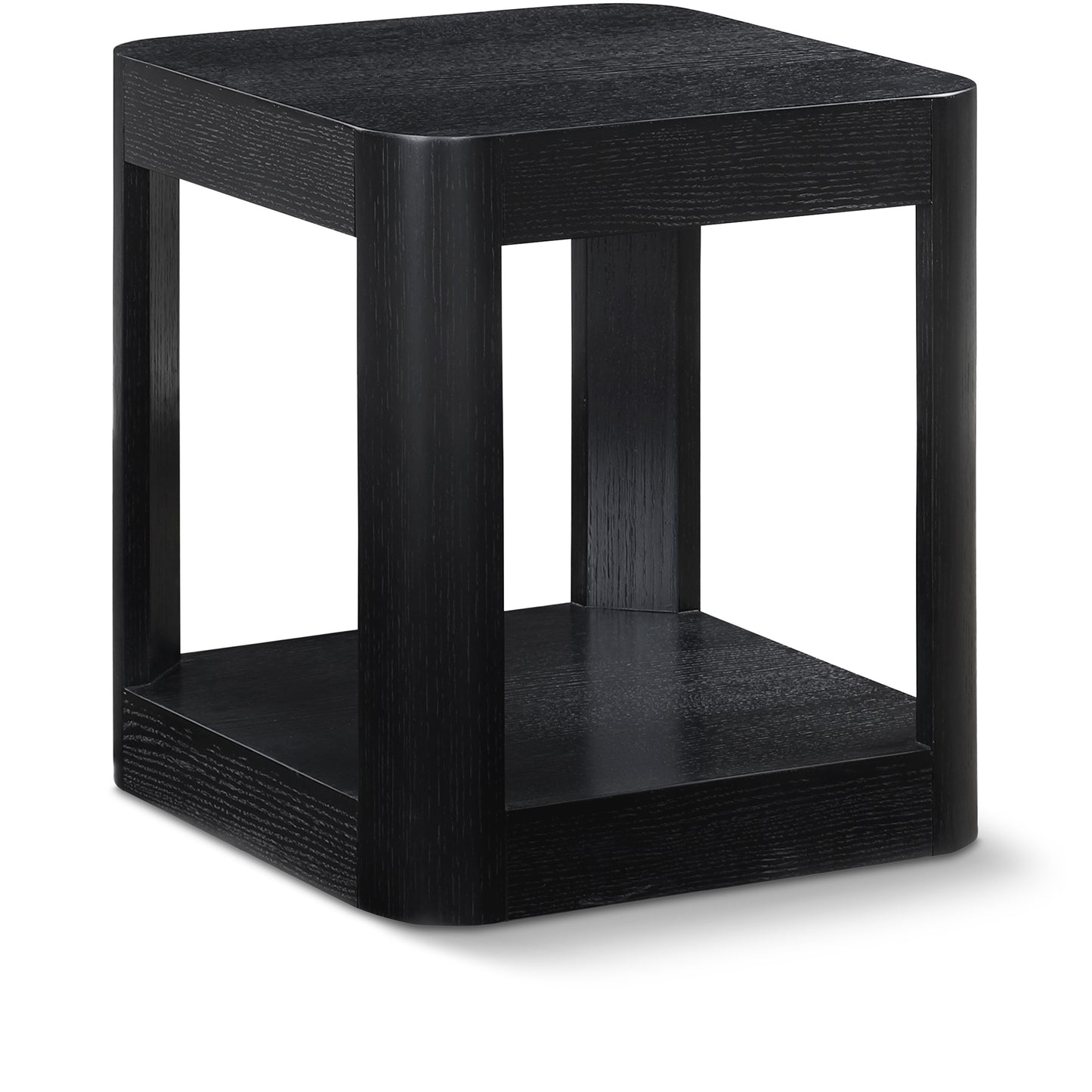 shiloh black end table