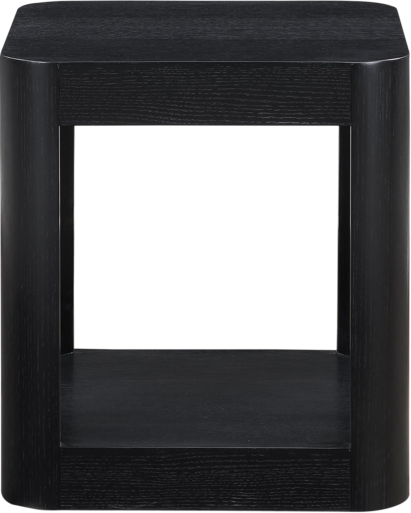 shiloh black end table