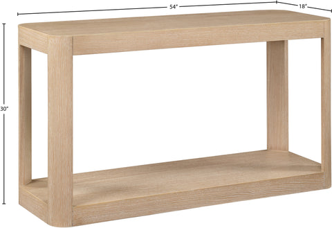 Shiloh Natural Console Table