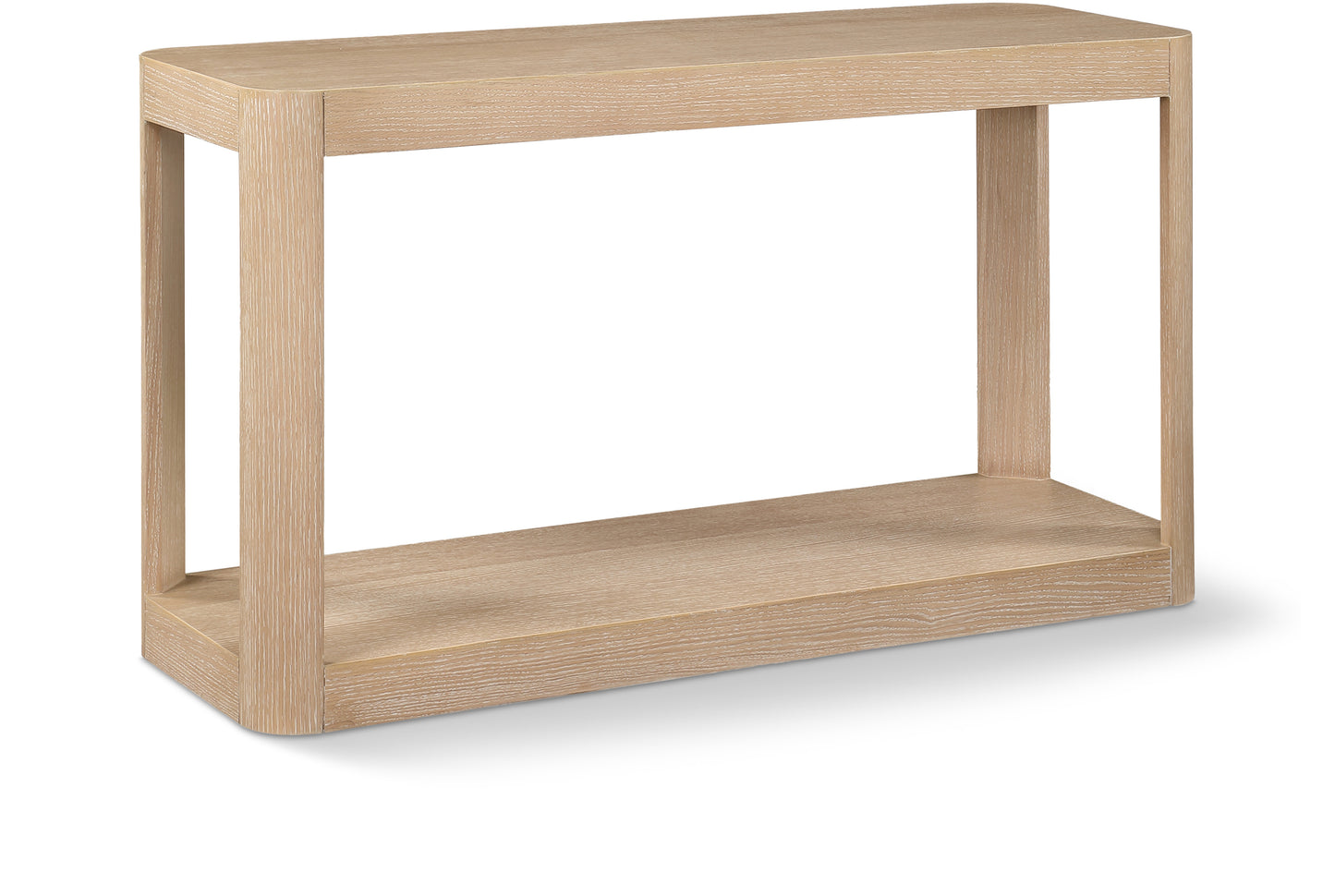 shiloh natural console table