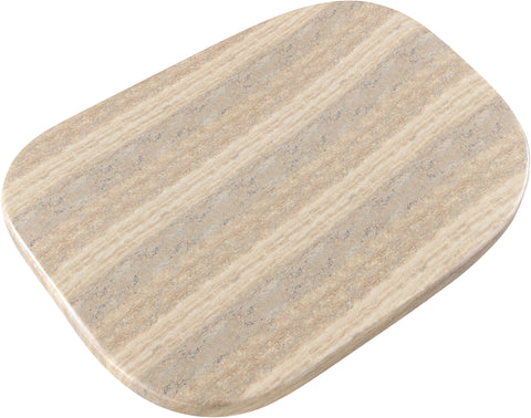 Waverly Travertine Concrete Indoor/Outdoor Coffee Table, 1 Piece