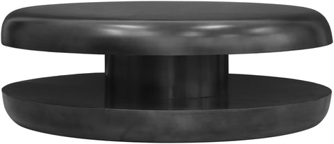 Rhea Black Iron Coffee Table, 1 Piece