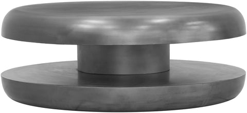 Rhea Silver Iron Coffee Table, 1 Piece