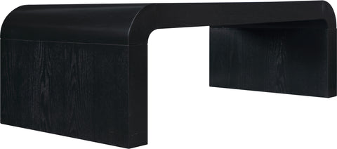 Briar Black Oak Veneer Coffee Table, 1 Piece