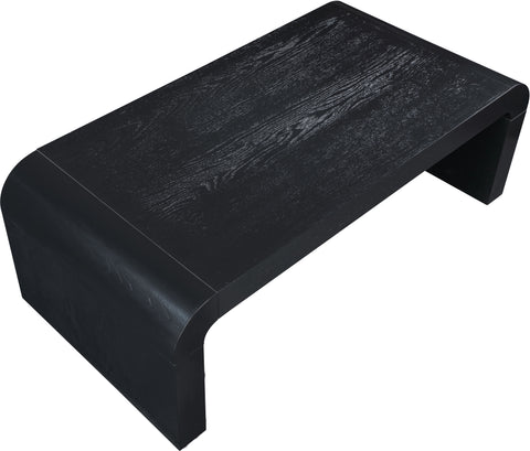 Briar Black Oak Veneer Coffee Table, 1 Piece