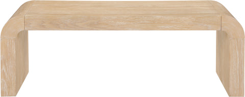Briar Natural Oak Veneer Coffee Table, 1 Piece