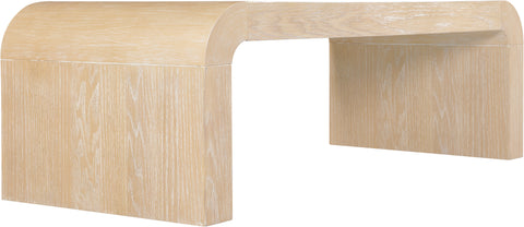 Briar Natural Oak Veneer Coffee Table, 1 Piece