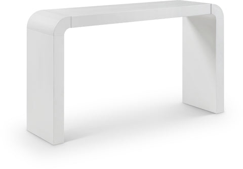Briar White Oak Veneer Console Table, 1 Piece