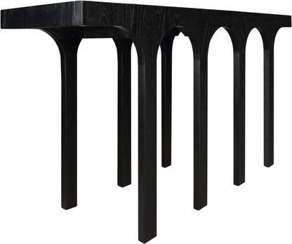 Edison Black Console Table