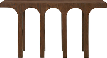 Edison Brown Console Table