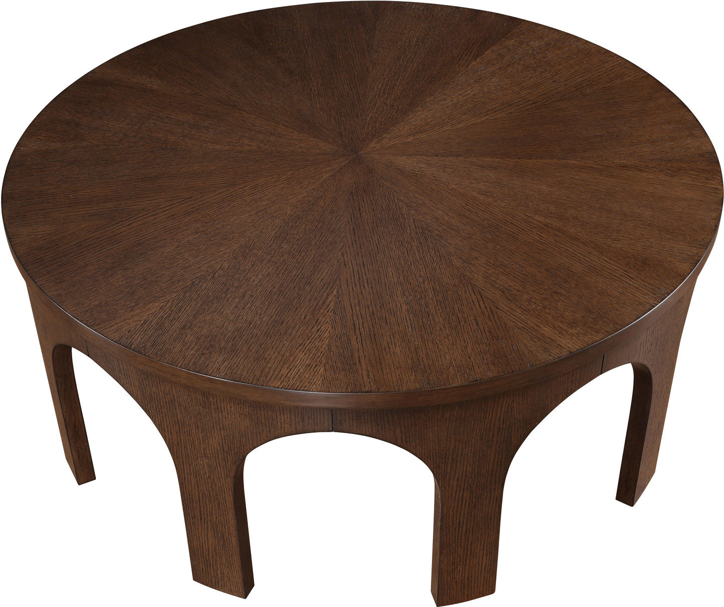 edison brown coffee table