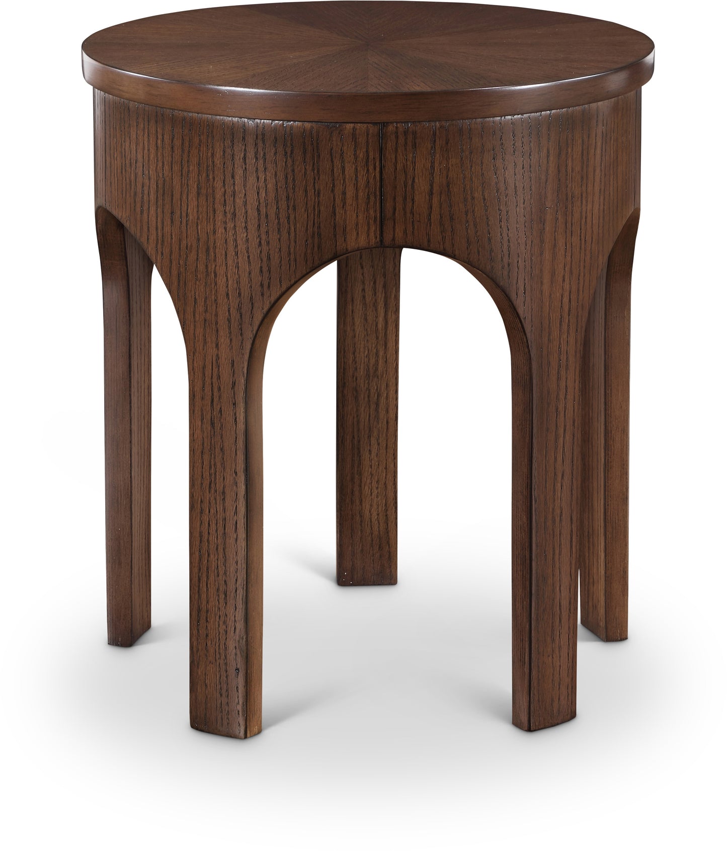 edison brown end table