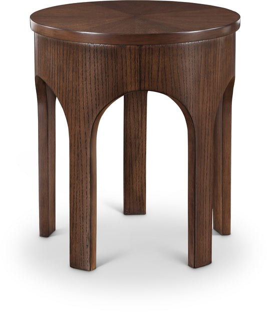 Edison Brown End Table