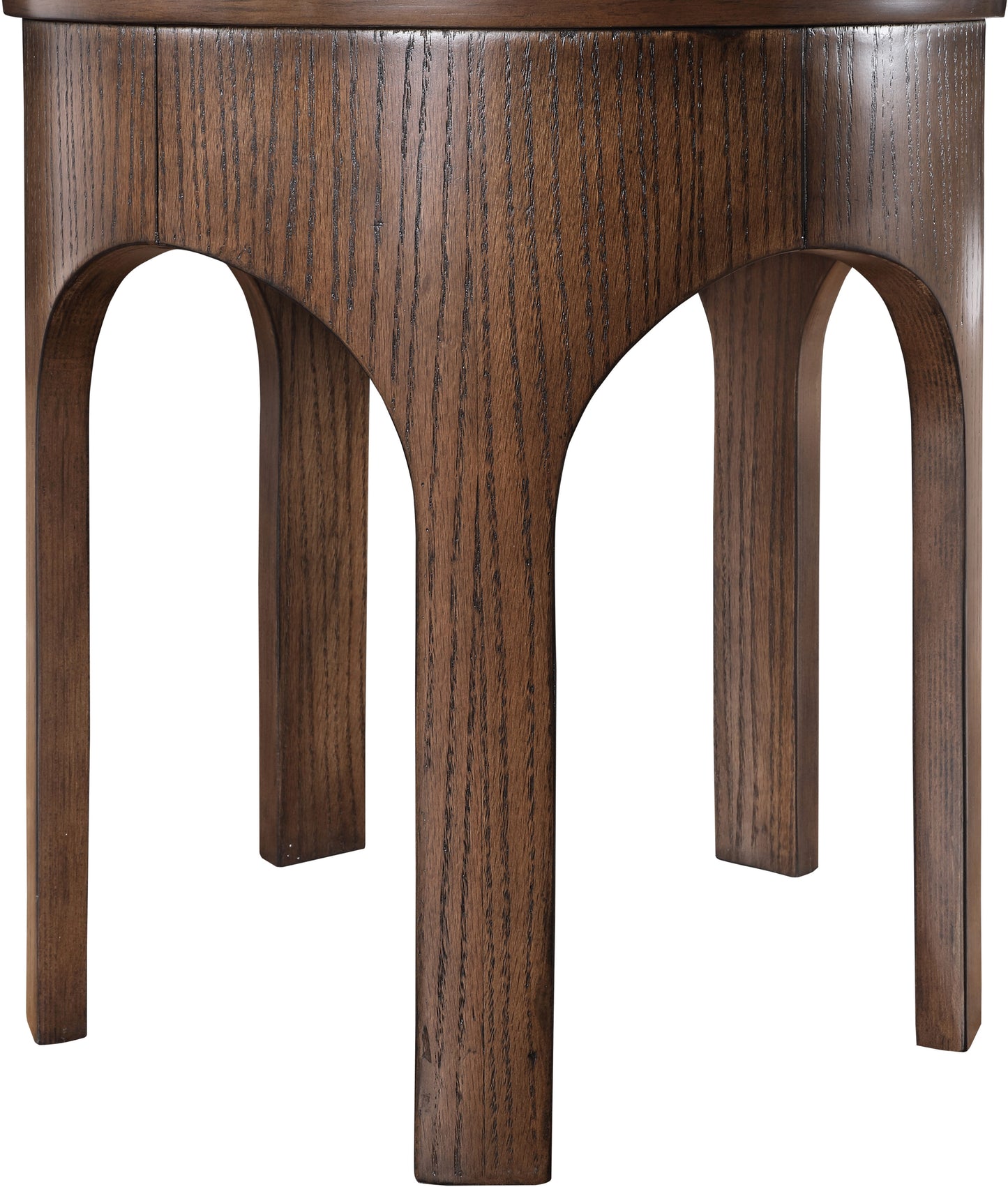 edison brown end table