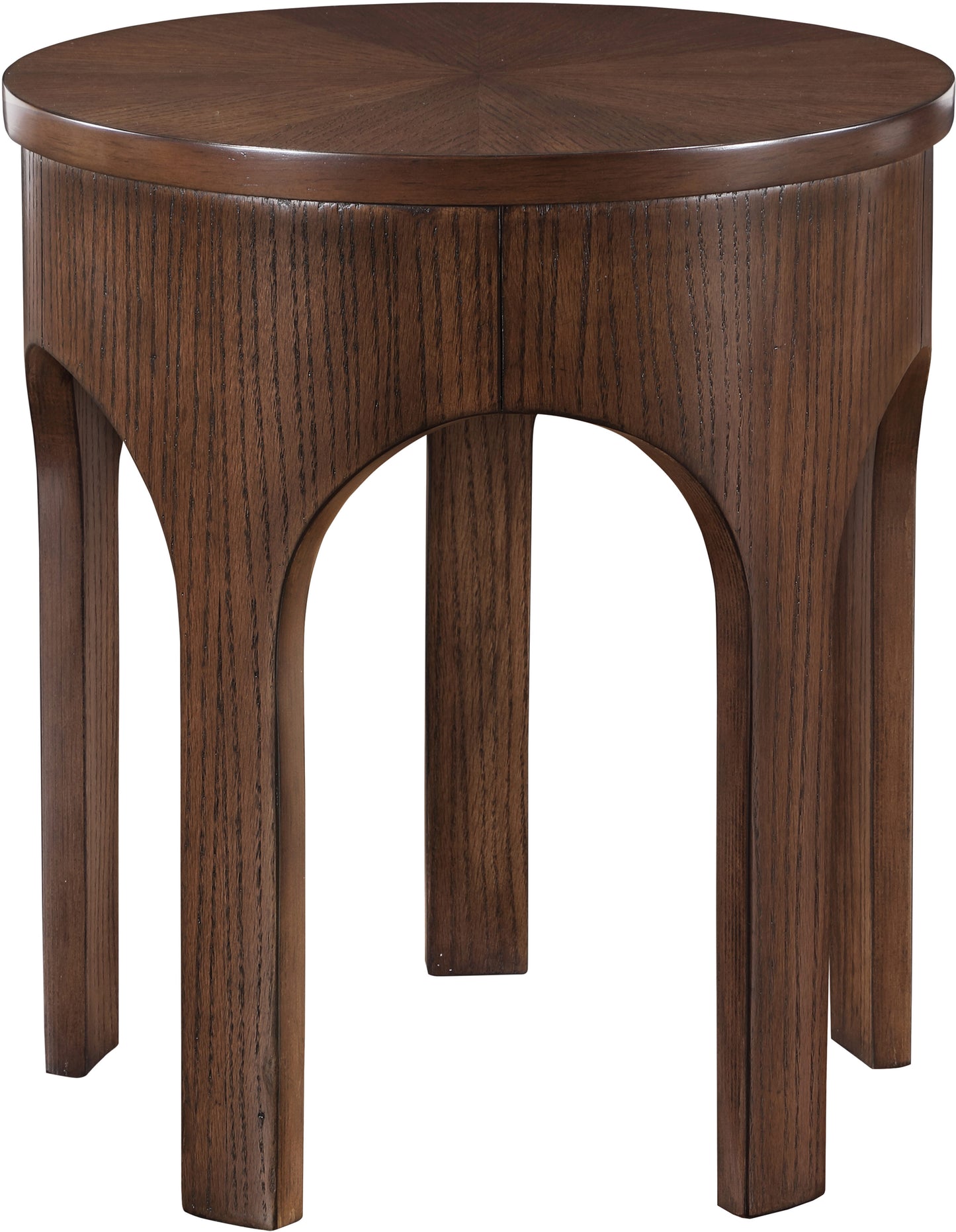 edison brown end table