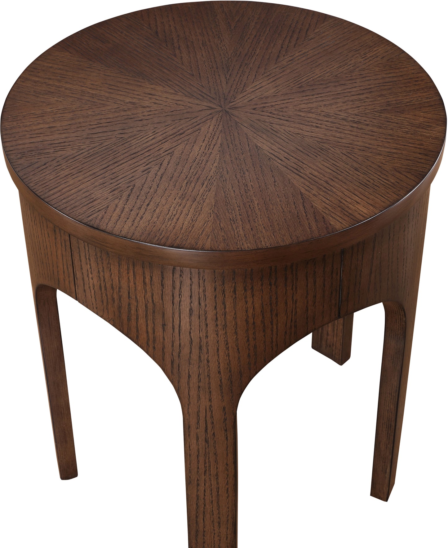 edison brown end table