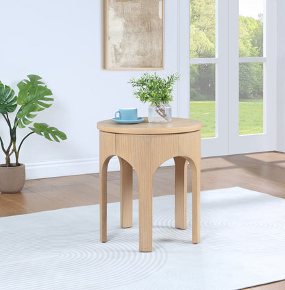 Edison Natural End Table