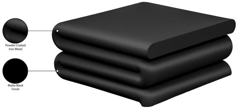 Monroe Black Iron Coffee Table, 1 Piece