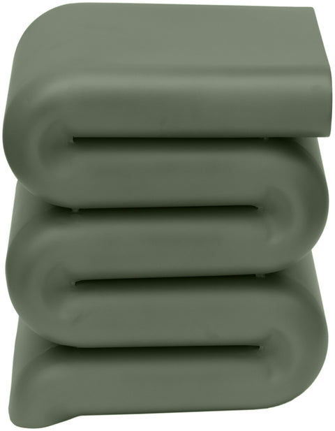 Monroe Green Iron End Table, 1 Piece