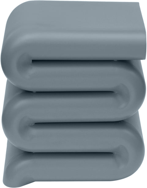Monroe Light Blue Iron End Table, 1 Piece