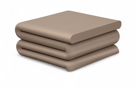 Monroe Taupe Iron Coffee Table, 1 Piece