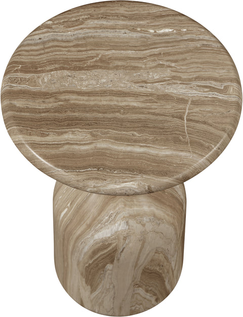 Briar Beige Concrete Indoor/Outdoor End Table, 1 Piece