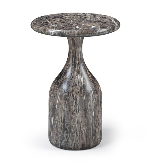 Briar Brown Concrete Indoor/Outdoor End Table, 1 Piece