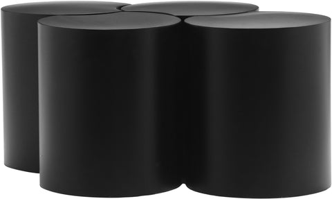 Linden Black Iron Nesting Coffee Table, 4-Piece (Style 4)
