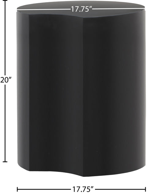 Linden Black Iron End Table, 1 Piece (Style 4)