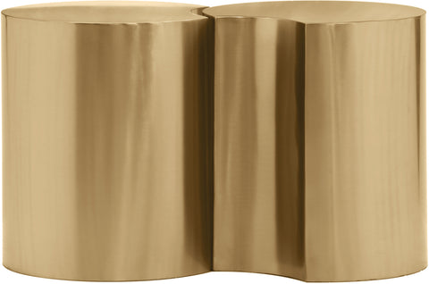 Linden Gold Iron Nesting End / Side Table, 2-Piece