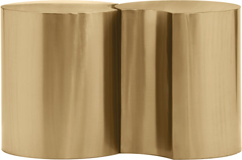 Linden Gold Iron Nesting End / Side Table, 2-Piece (Style 4)