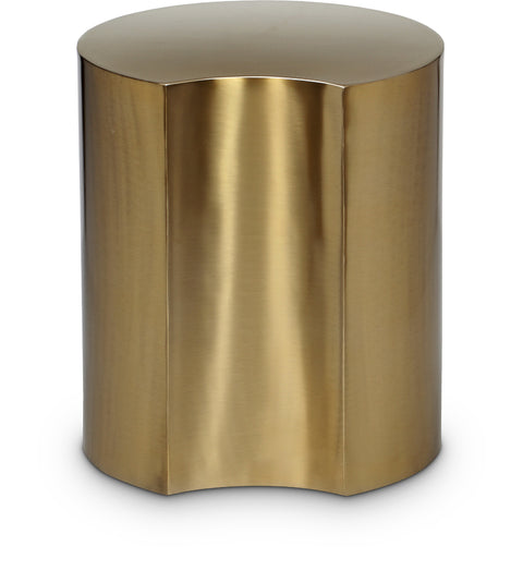 Linden Gold Iron End Table, 1 Piece (Style 2)