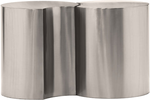 Linden Silver Iron Nesting End / Side Table, 2-Piece (Style 4)