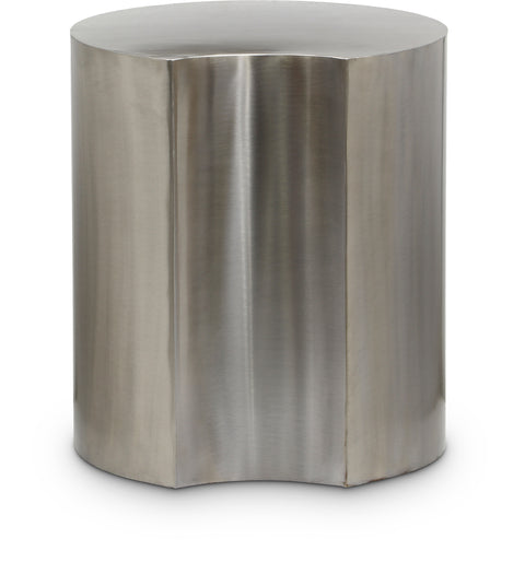 Linden Silver Iron End Table, 1 Piece (Style 3)
