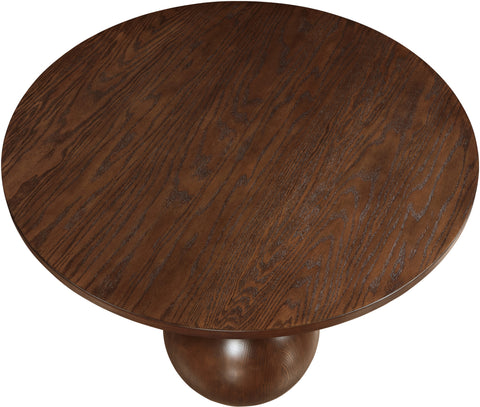 Zadie Brown Oak Veneer Coffee Table, 1 Piece