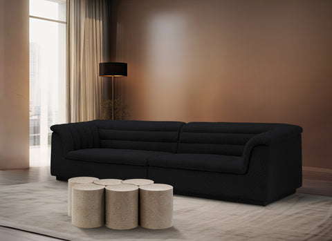 Linden Taupe Iron Nesting Coffee Table, 6-Piece (Style 2)