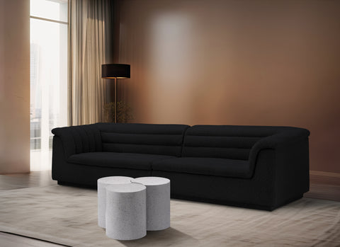 Linden White Iron Nesting Coffee Table, 3-Piece (Style 3)