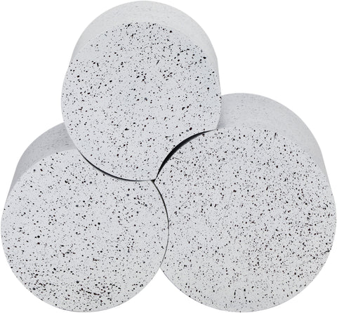 Linden White Iron Nesting Coffee Table, 3-Piece (Style 3)