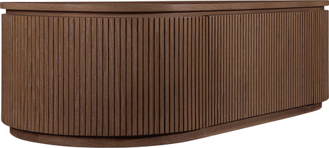 Giselle Brown Solid Wood Storage Coffee Table, 1 Piece
