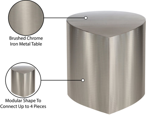Jolie Silver Iron Coffee Table, 1 Piece