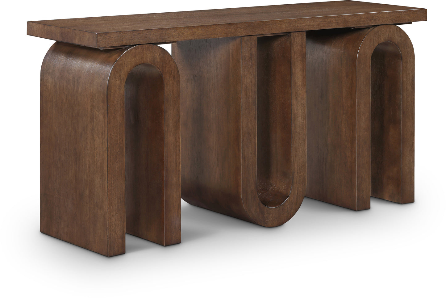 robertson brown console table